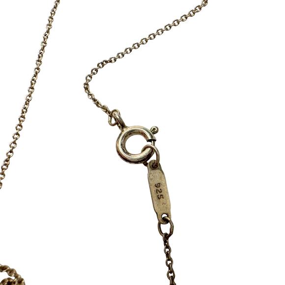 Tiffany & Co. 2 Heart Necklace - Stencil Heart Pendant with Cutout Heart - Picture 14 of 16